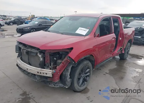 2021 Honda Ridgeline Awd Sport из США, поврежденный, VIN 5FPYK3F17MB020954